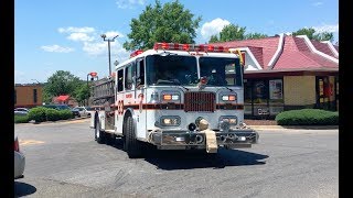 Kentland Engine Company 833 Responding to 1st Due Box 6217 [upl. by Kreitman502]