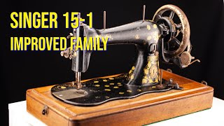 Alles over de Singer Improved Family 151 naaimachines Introductie – Dutch Nederlands [upl. by Merline]