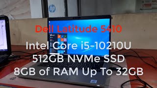 Dell Latitude 5410 Review And Benchmark  512GB SSD  Intel i510210U [upl. by Oedama]