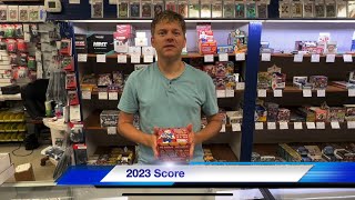 2023 Panini Score Football Hobby Box Break [upl. by Aimac82]