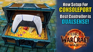 Dualsense is the PERFECT Controller for WOW  NEW ConsolePort Setup for The War Within [upl. by Berthold]