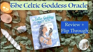 The Celtic Goddess Oracle Deck Review  Flip Through [upl. by Homerus755]