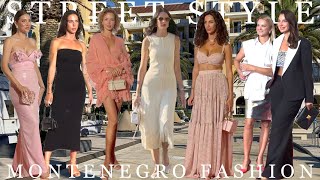 Summer Outfit Ideas For Every OccasionMontenegro Fashion Week 2024 Street Style Inspo [upl. by Rimidalv]