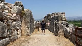 The Ancient Citadel of Tiryns A Short Tour [upl. by Chiquia449]