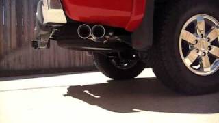 2009 GMC Canyon v8  SLP exhaust [upl. by Weinrich]