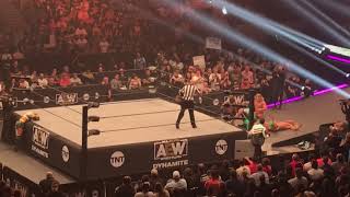 Lucha Bros vs Varsity Blondes INSANE SUICIDE DIVE AEW DYNAMITE [upl. by Mcdowell97]