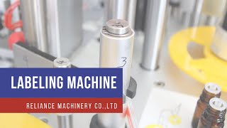 RLB 1Oz Glass Dropper Bottle Labeling Machine  Reliance Machinery CoLTD [upl. by Llednol]