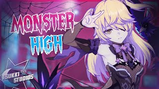 ╺ 𝑻 愛𝑺╺ MONSTER HIGH AU  HALLOWEEN MEP [upl. by Ogilvie]