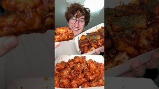 British Guy Ranks Korean Fried Chicken For The FIRST Time [upl. by Fulmis]