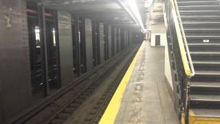 IND Fulton Street Line R32 R46 amp R160 A amp C Trains  Lafayette Avenue [upl. by Amersham283]