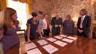 Stampylonghead Appsolute Genius visit to Buckingham Palace and Winner Revealed on CBBC Newsround [upl. by Lustig]