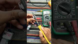 KSD301 how to test Temperature Control Sensor। Thermostat Switch Circuit KSD301 shortvideo [upl. by Snow587]