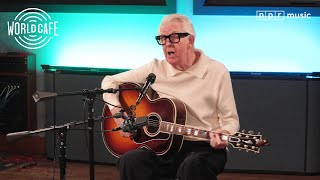 Nick Lowe on World Cafe Full Interview amp Performance [upl. by Ethbin]