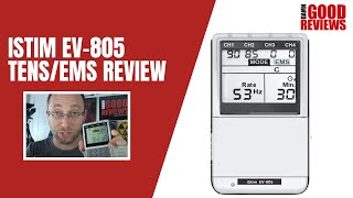 iStim EV805 TENS and EMS Device Full Review [upl. by Morena]