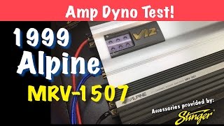 V12 Tested on the Dyno  1999 Alpine MRV1507 [upl. by Radnaskela]