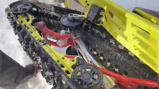 SkiDoo Rmotion X Suspension Setup [upl. by Eniamrehs]