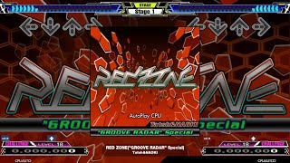 DDR EDITRED ZONEquotGROOVE RADARquot SpecialTatshampNAOKISTEPMANIA [upl. by Nosilla]