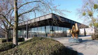 127 Jahre  years Ludwig Mies van der RoheNeue NationalgalerieNew National Gallery Berlin [upl. by Aihpos]