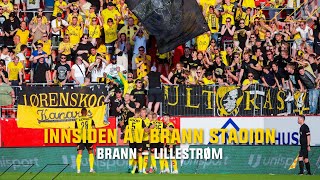 Innsiden av Brann SKB 22 LSK  Ja vi elsker [upl. by Lotson]