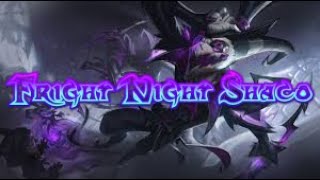 🗡️Fright Night Shaco🗡️New Skin League of Legends [upl. by Ladnek551]