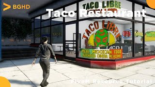 Taco Restaurant  FiveM Resource [upl. by Haem]