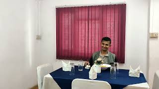 Bikash Gairhe FampB Service Waiter Video Demo [upl. by Jaban]