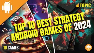 Top 10 Best Strategy Android Games of 2024 High Graphics [upl. by Langille]