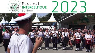 Bagad de LannBihoué  Festival Interceltique de Lorient 2023 [upl. by Friedrich874]