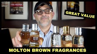 Molton Brown Fragrances First Impressions  Fragrance Review [upl. by Zischke]