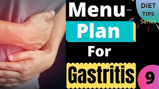 A Sample Menu Plan For Gastritis – Foods To Eat And Avoid  Gastritis Diet – How It Helps [upl. by Adeys]