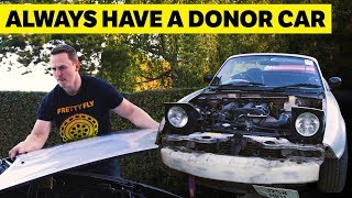 Why Car Guys Always Need A Donor Car ft ChrisFix [upl. by Eiznekcam]