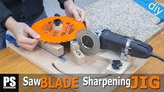 Saw Blades amp Router Bits Sharpening Jig [upl. by Inigo]