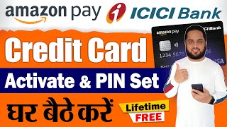 Amazon Pay ICICI Credit Card iMobile Login  Amazon Pay icici Credit Card Activation  Pin Generate [upl. by Neemsay]