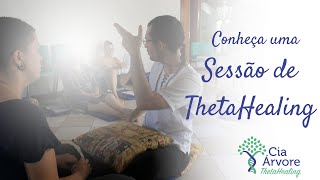 Demonstração de uma sessão de ThetaHealing com Prem Ramana [upl. by Dill]