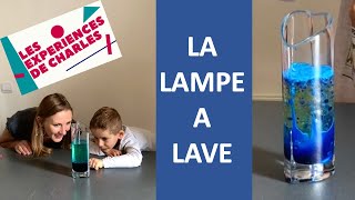 Expérience facile pour enfant  La lampe à lave [upl. by Sena]