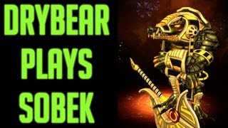 SMITE Drybear conquers with Sobek  Live Gameplay Commentary [upl. by Annirtak293]