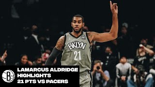 LaMarcus Aldridge Highlights  21 Points vs Indiana Pacers [upl. by Ingalls]