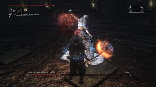 Bloodborne  Yharnam Pthumerian Queen 1st try [upl. by Ontine517]