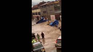 Noticias fuertes lluvias dejarn Inundaciones en Tarija  Bolivia 🇧🇴 [upl. by Esinel101]