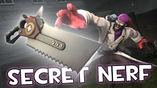 TF2  The Amputators Secret Nerf [upl. by Eimmij]