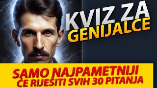 KVIZ ZNANJA 30 PITANJA [upl. by Ellivro493]