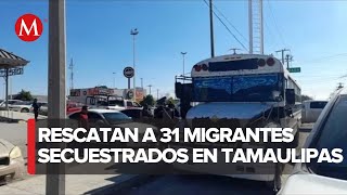 Vocero de seguridad de Tamaulipas confirma hallazgo de migrantes secuestrados [upl. by Anilahs]