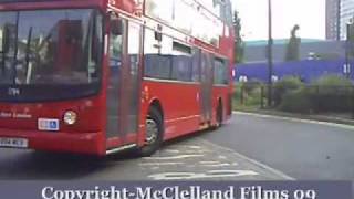 London BusesStratford Bus StationRoutes 4252586 and 238 [upl. by Gnaoh140]