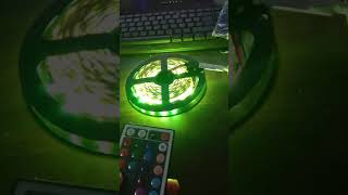 BERLONG 60W 300 x SMD 5050  5M RGB LED Light Strip  RGB COLOR [upl. by Kinsler638]