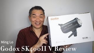 Godox SK400II V Strobe  Monolight Review [upl. by Goldwin]