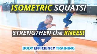 BULLETPROOF KNEES with this ISOMETRIC SQUATS Exercise [upl. by Ehcar264]