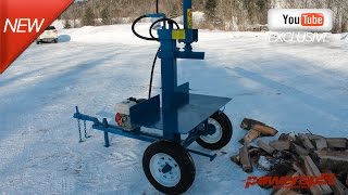 Wood Splitter Static Buggy OverviewReview on Powersplit International Wood Splitter Static Buggy [upl. by Hatch]