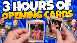 3 Hours of Opening RARE Sports Card Boxes 🔥 [upl. by Alaham]