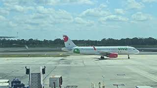 Plane Spotting at Cancun International Airport Mexico CUN  Flight takeoffLanding subscribe [upl. by Eelrahs]