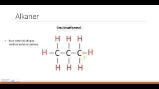 Hydrokarboner  Alkaner og alkener [upl. by Aihsirt]